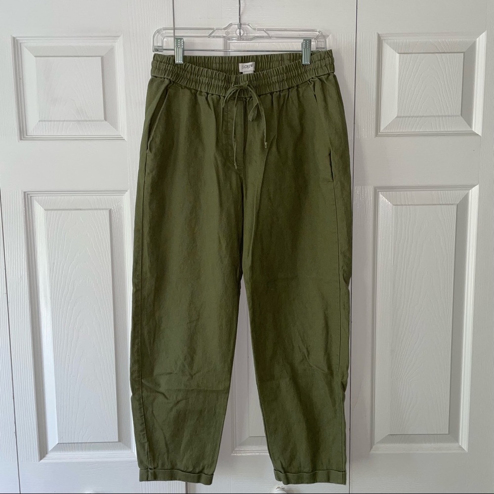 J Crew Linen Pants